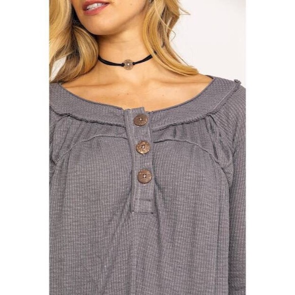 Free People Must Have Henley NWOT - Picture 2 of 5